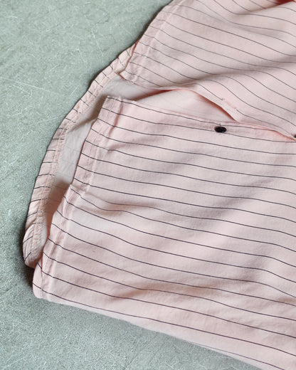 Used / NOCOLLAR STRIPE SHIRT