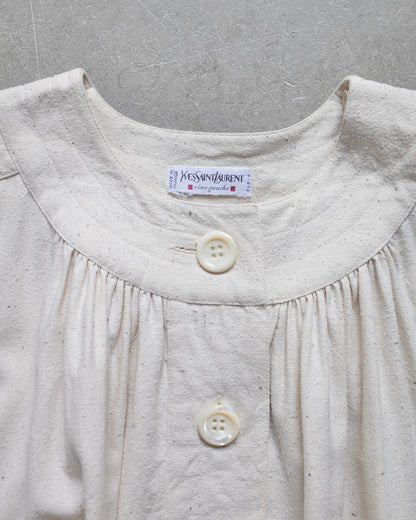 Used / 90s YVES SAINT LAURENT SHIRT ONEPIECE