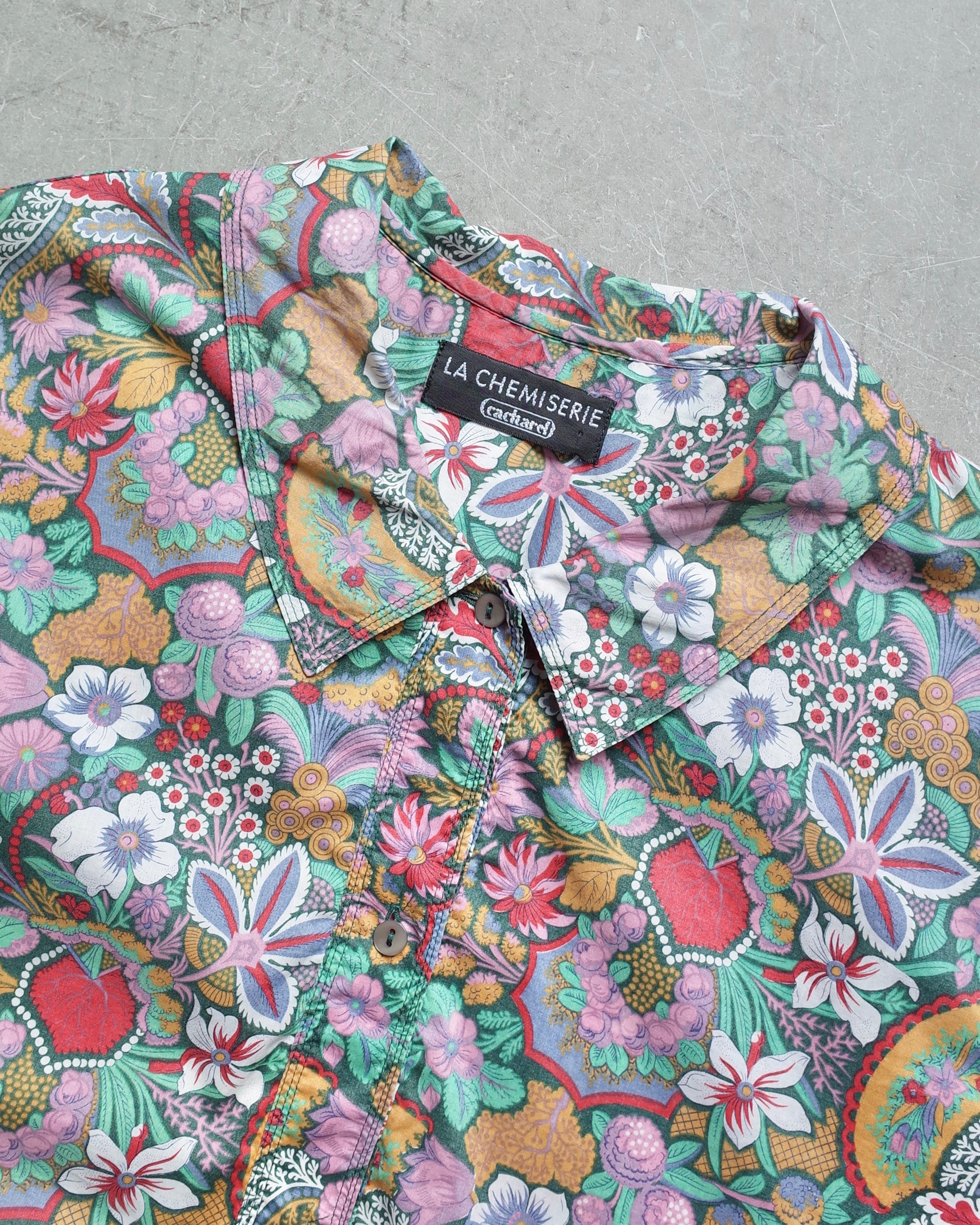 Used / HALF SLEEVE PAISLEY SHIRT