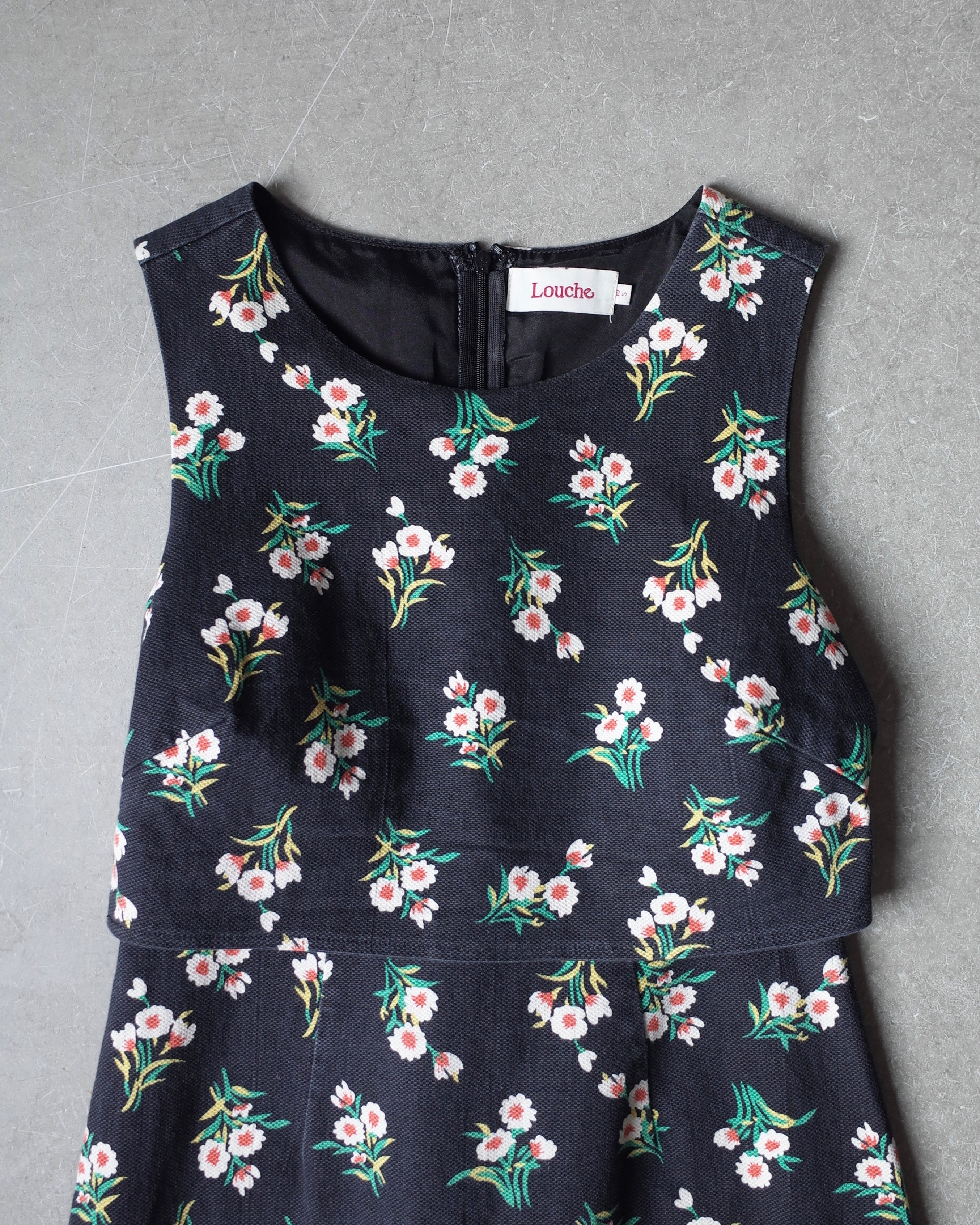 Used / LAYERED SLEEVELES ONEPIECE