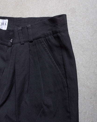 Used / WOOL TAPERED PANTS
