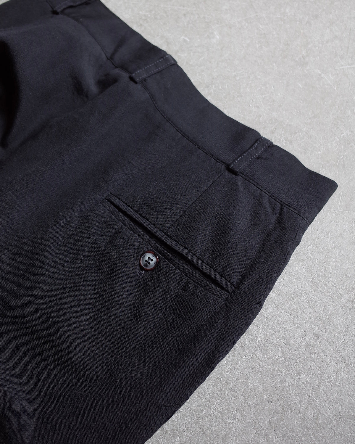 Used / WOOL TAPERED PANTS