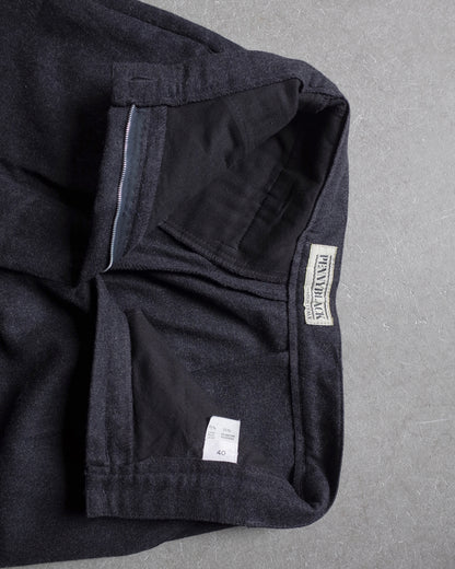 Used / WOOL TAPERED PANTS
