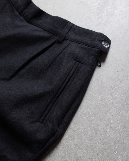 Used / WOOL TAPERED PANTS