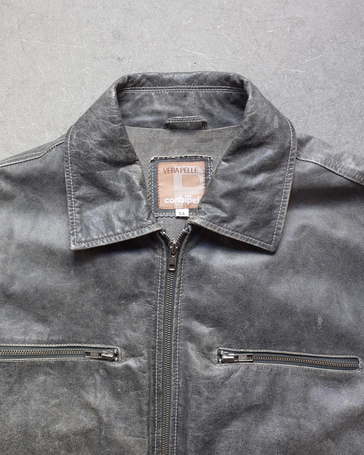 Used / LEATHER JACKET