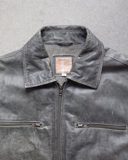 Used / LEATHER JACKET