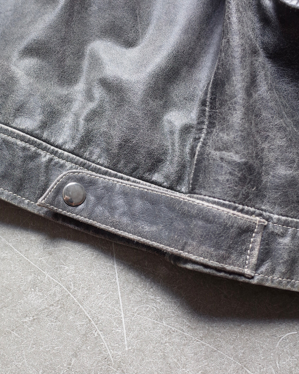 Used / LEATHER JACKET