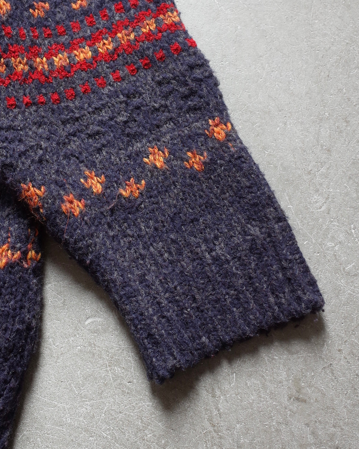 Used / NORDIC KNIT SWEATER