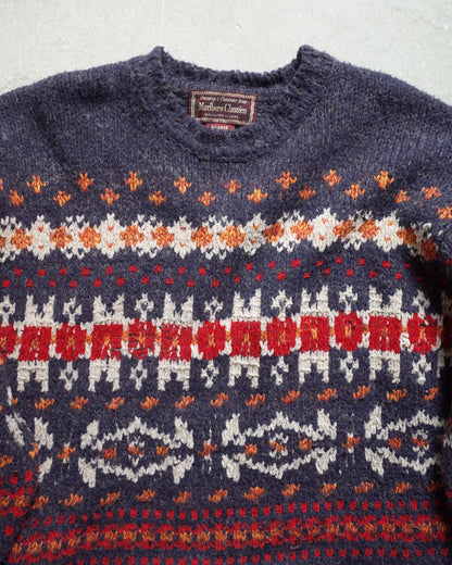 Used / NORDIC KNIT SWEATER