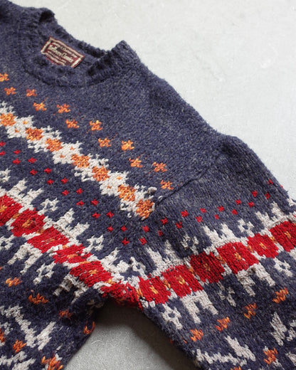 Used / NORDIC KNIT SWEATER