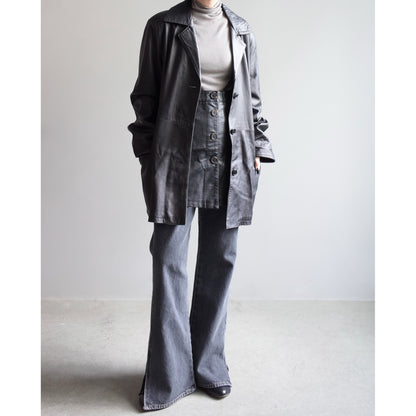 Used / LEATHER JACKET