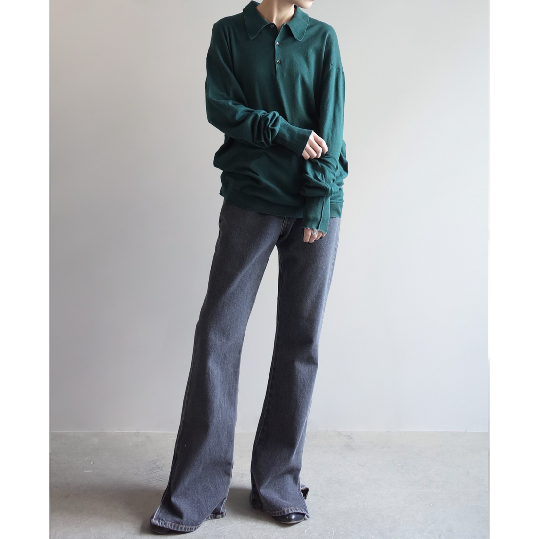 Used / JOHNSMEDLEY KNIT PULLOVER