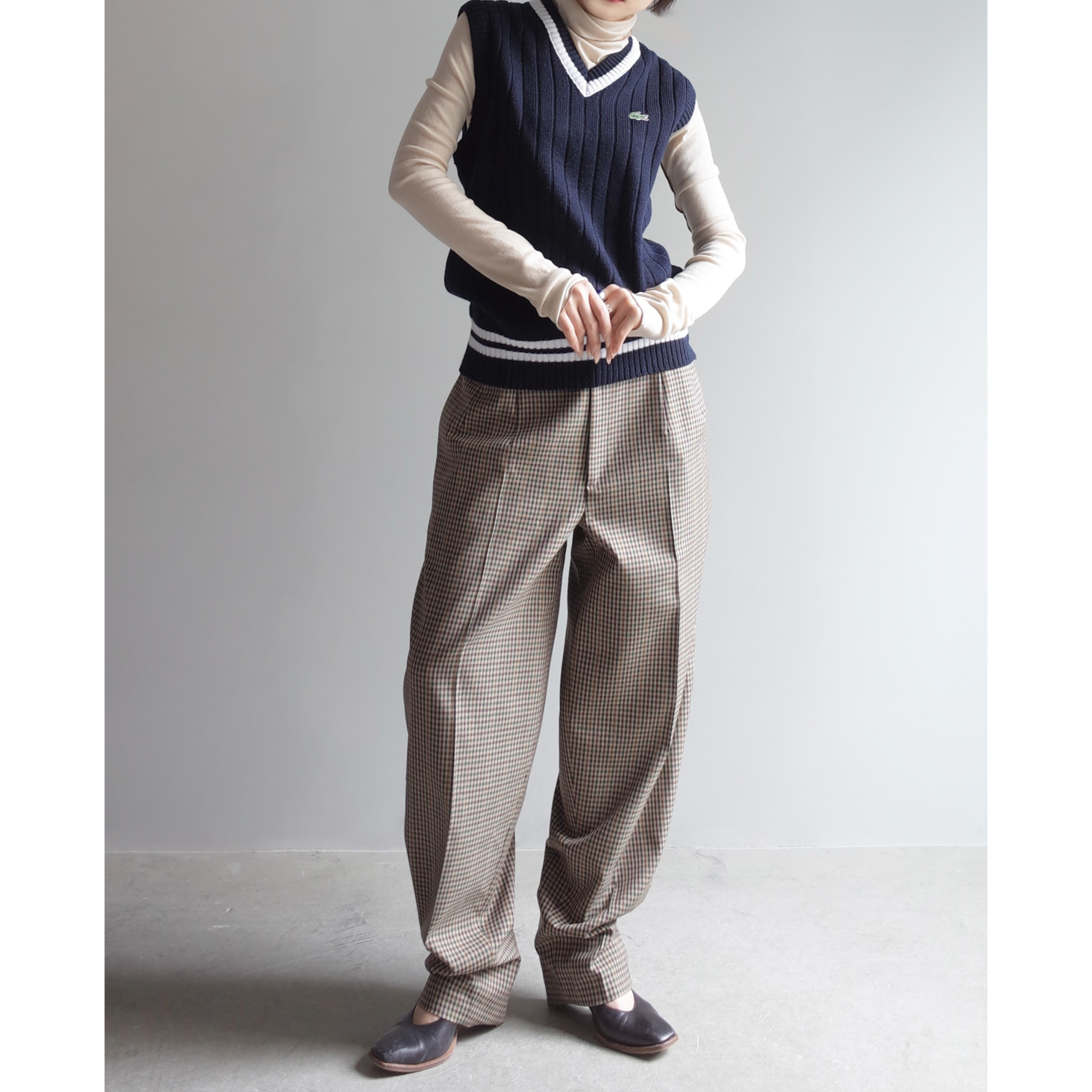 Used / 70s Lacoste KNIT VEST