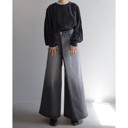 Used / VOLUME SLEEVE SHIRT