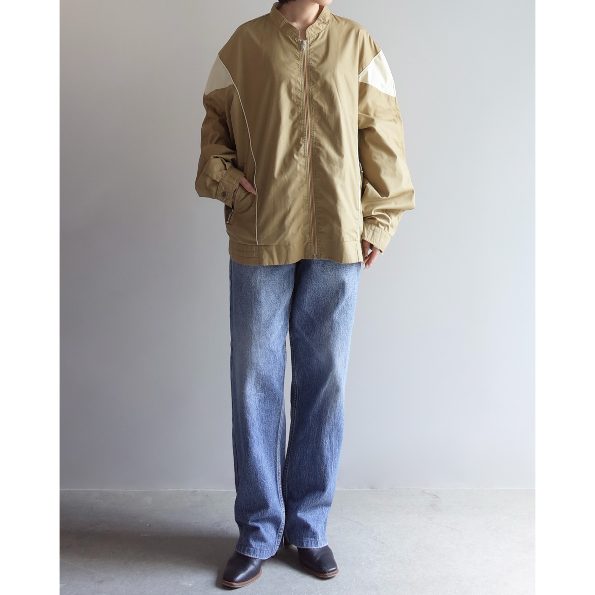 Used / STAND COLLAR JACKET