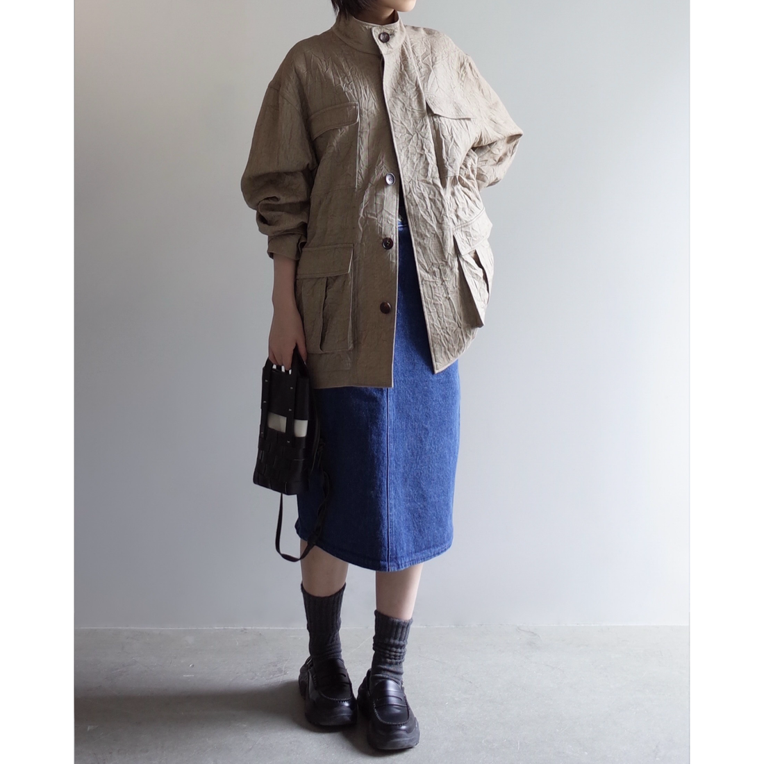 Used  / DENIM SKIRT