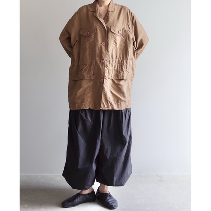 Used / SILK SHIRT JACKET
