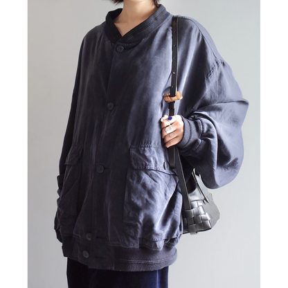 Used / SILK BLOUSON