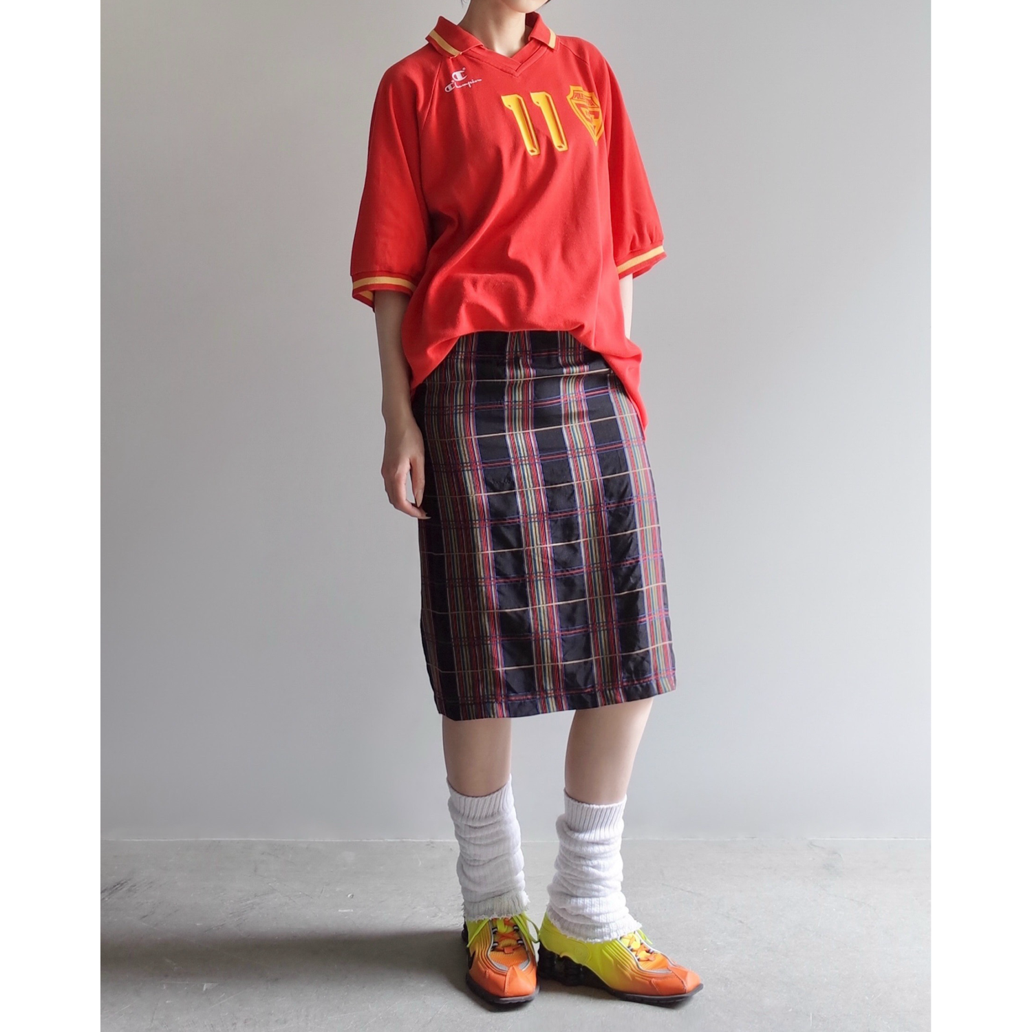 Used / CHECK SKIRT