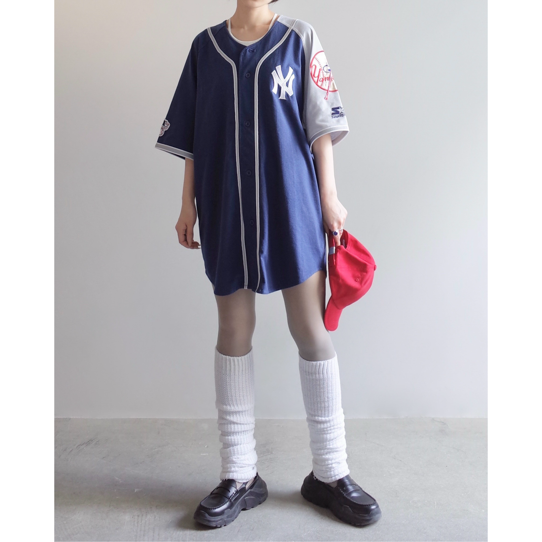 Used / MAJESTIC BASEBALL SHIRT