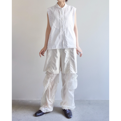 Used / SLEEVELESS LACE SHIRT