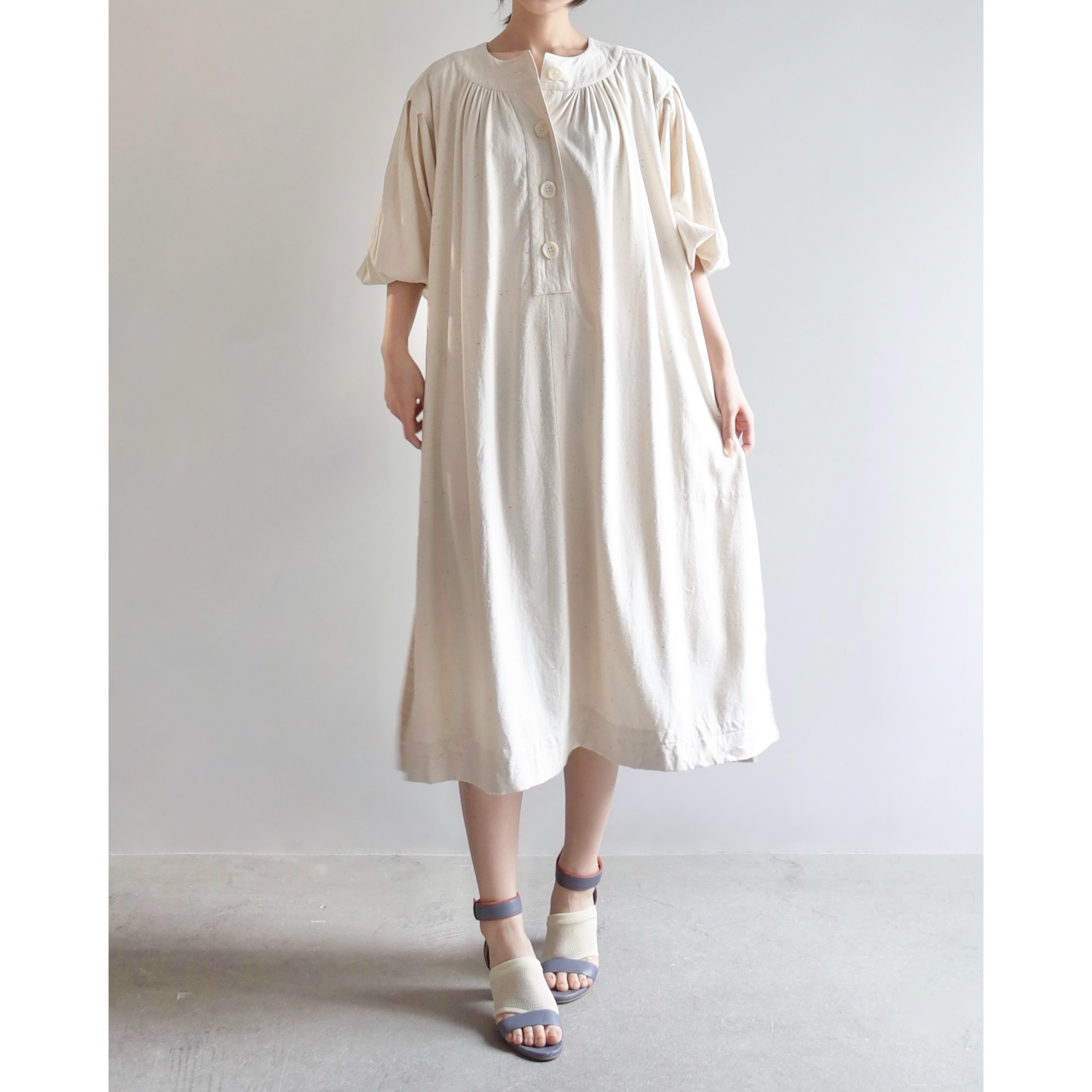 Used / 90s YVES SAINT LAURENT SHIRT ONEPIECE