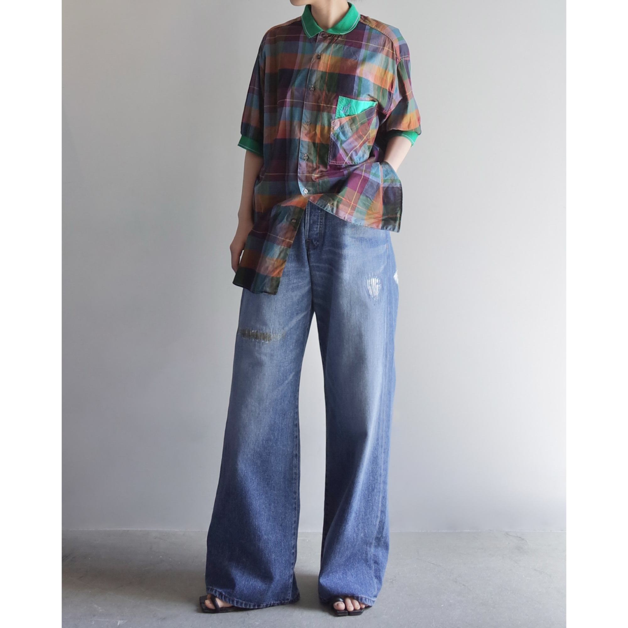 Used / CHECK SHIRT