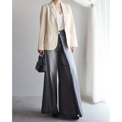 Used / 80s Yves Saint Laurent rive gauche JACKET