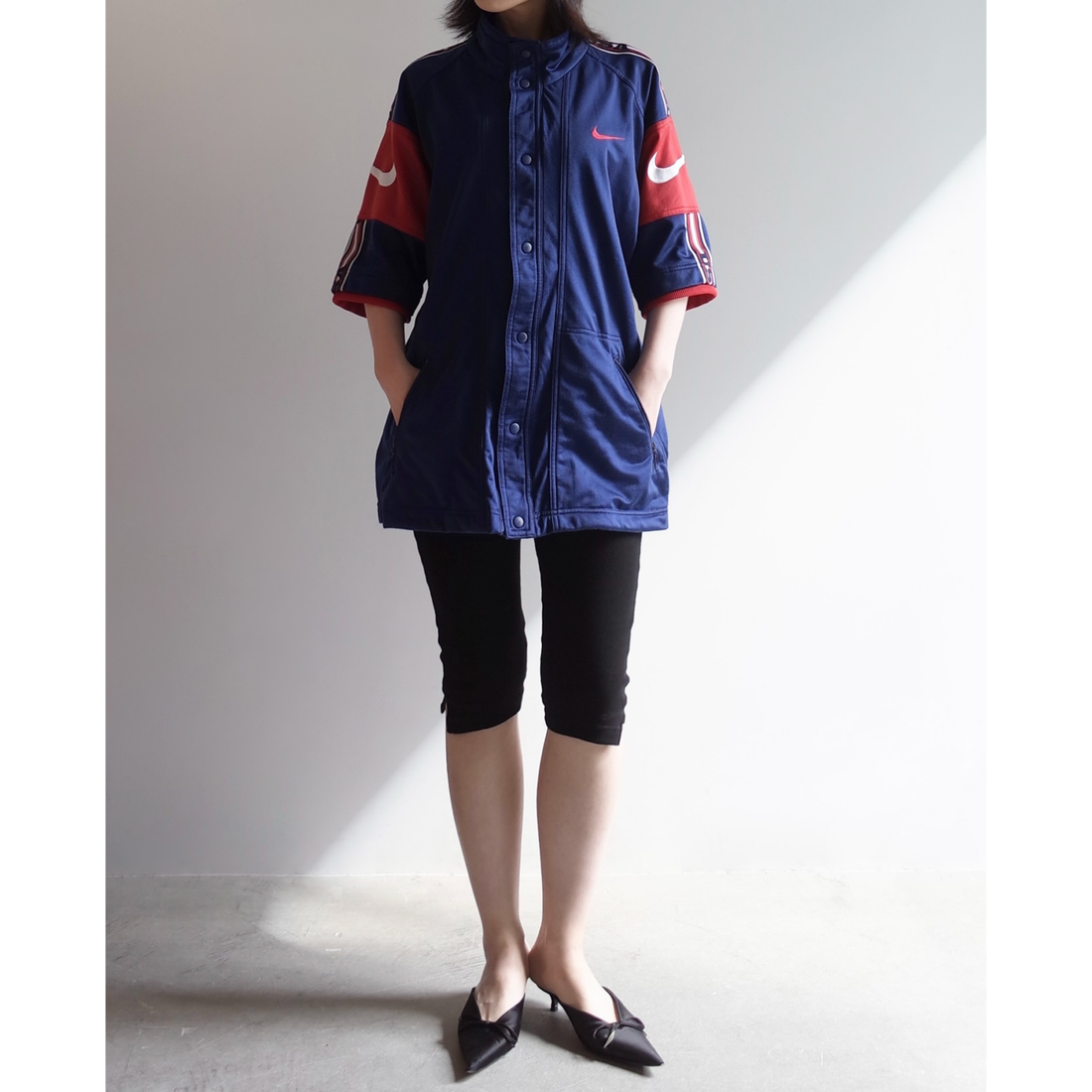 Used / NIKE HALFSLEEVE TRACK JACKET