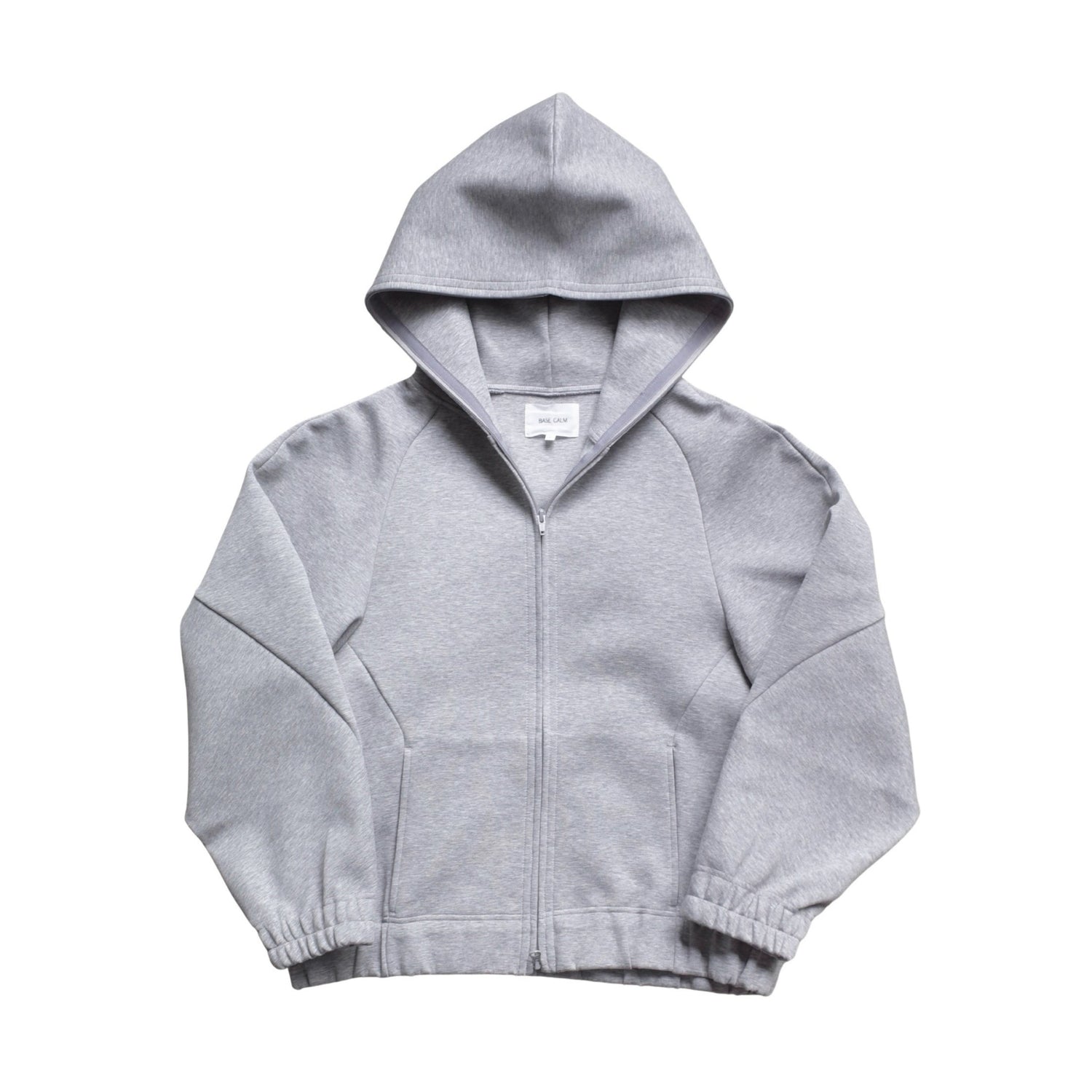 DOUBLE KNIT ZIP HOODIE