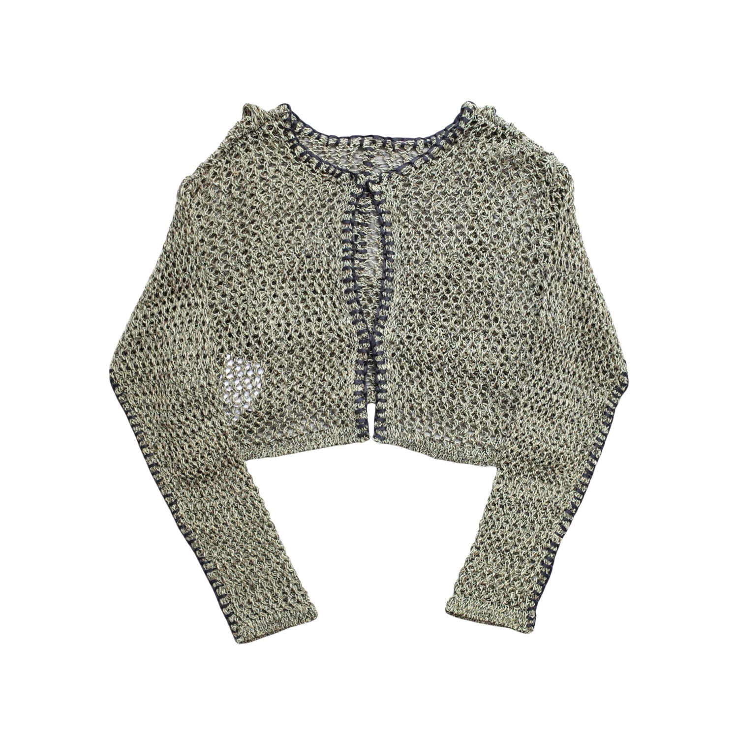 COIL YARN MIX CARDIGAN