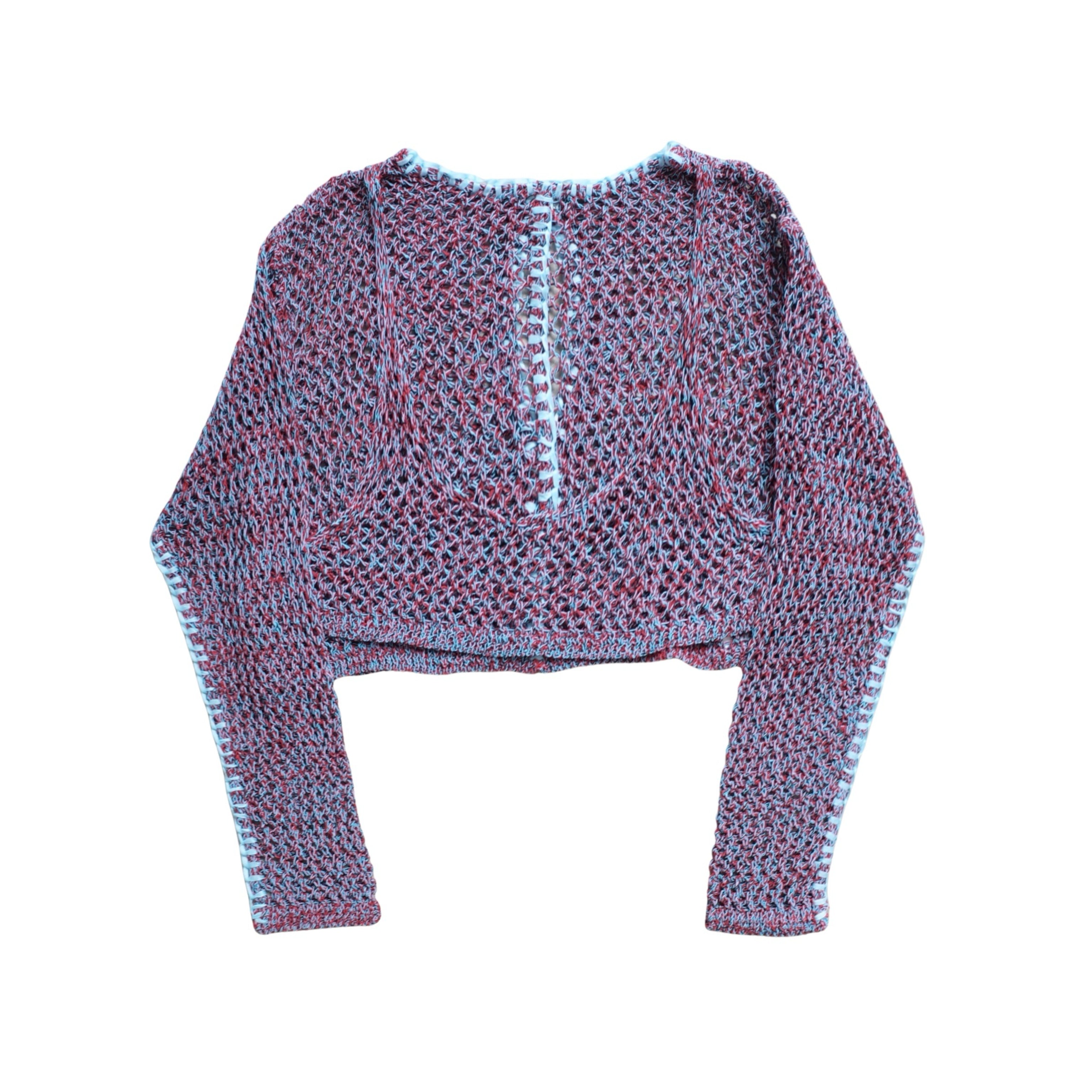 COIL YARN MIX CARDIGAN