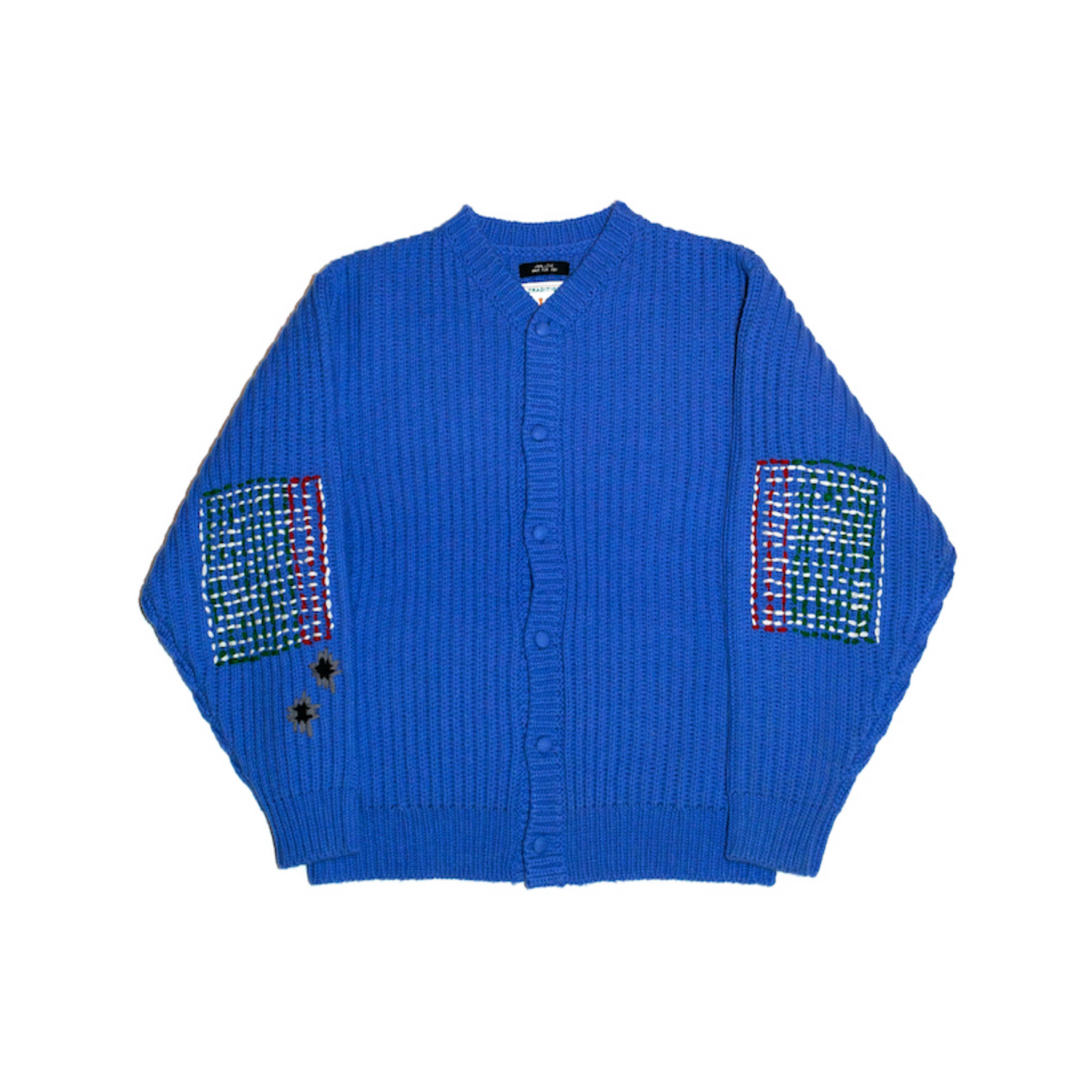 WIDE RIB KNITTED CARDIGAN