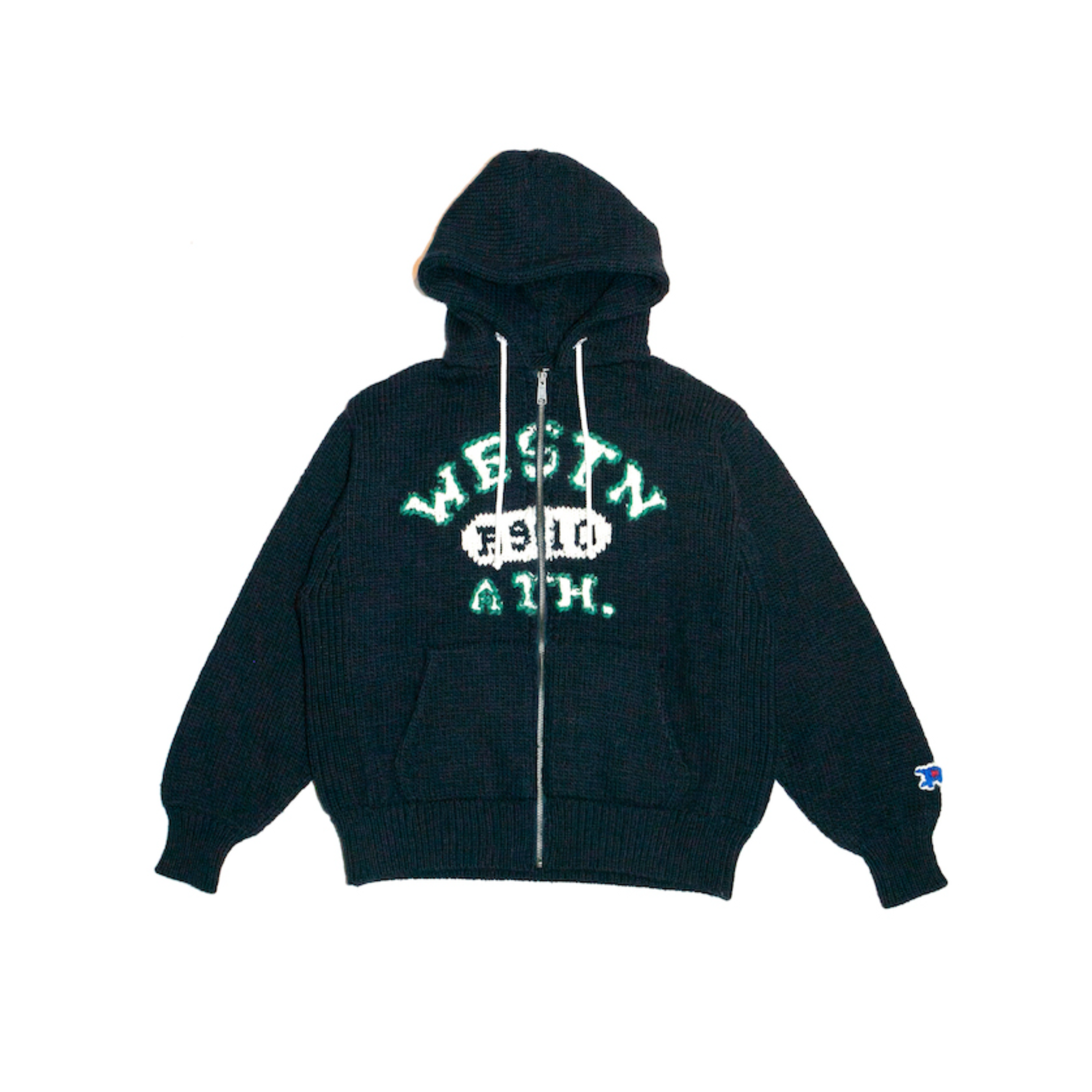 WIDE RIB KNITTED CARDIGAN