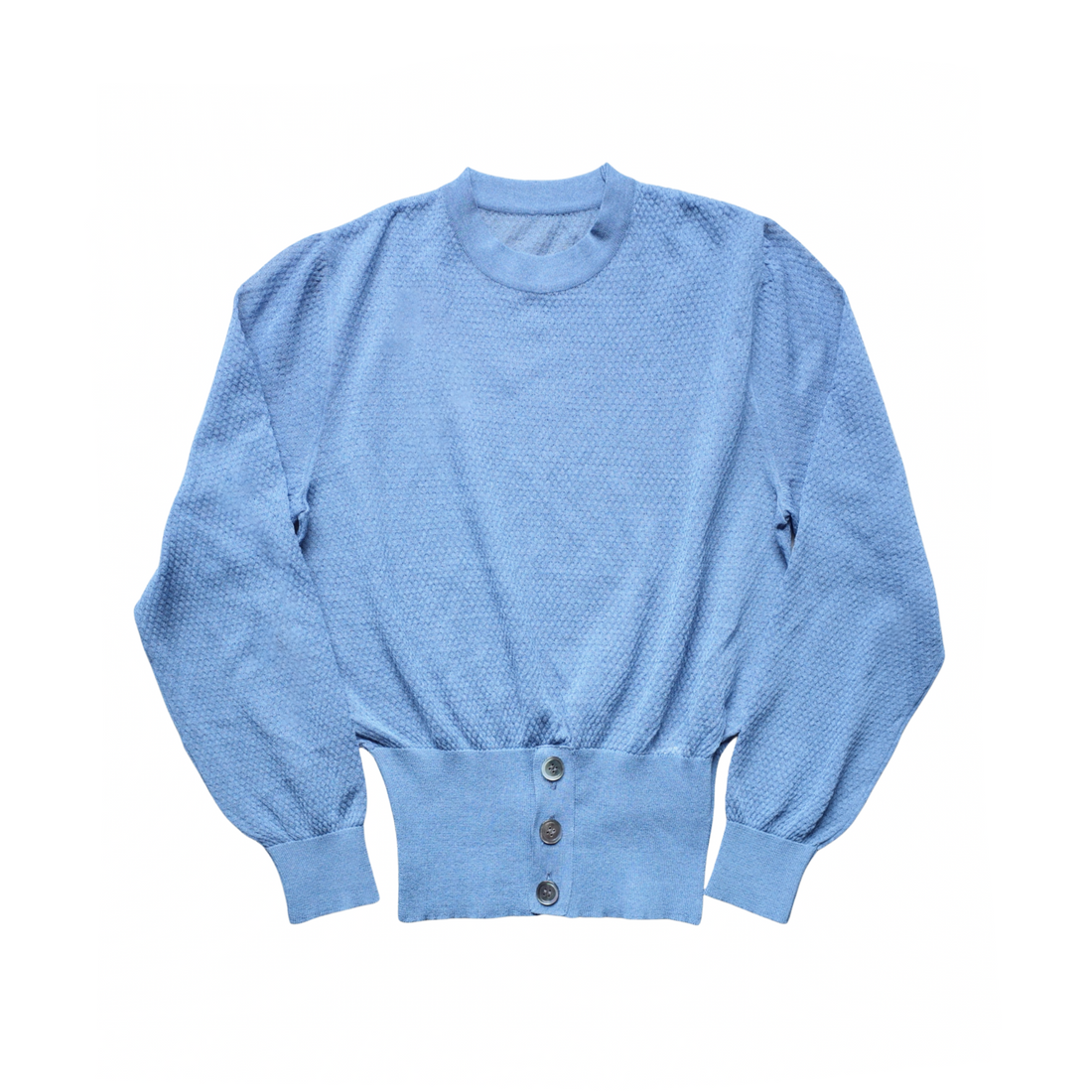 BUTTON KNIT PULLOVER