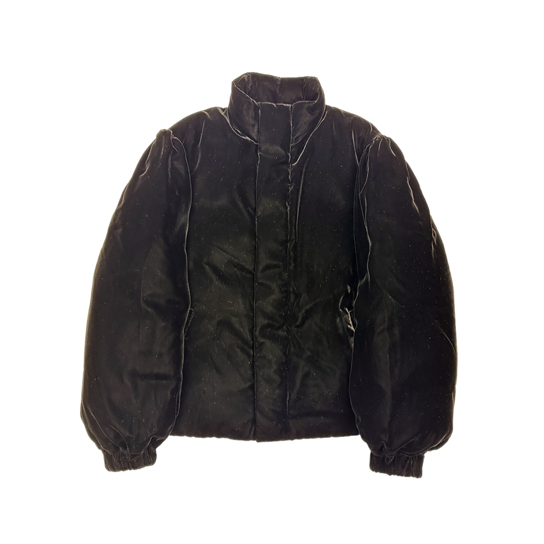 VELVET DOWN JACKET