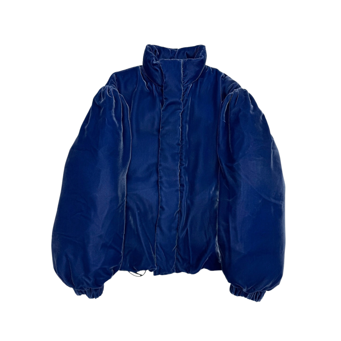 VELVET DOWN JACKET