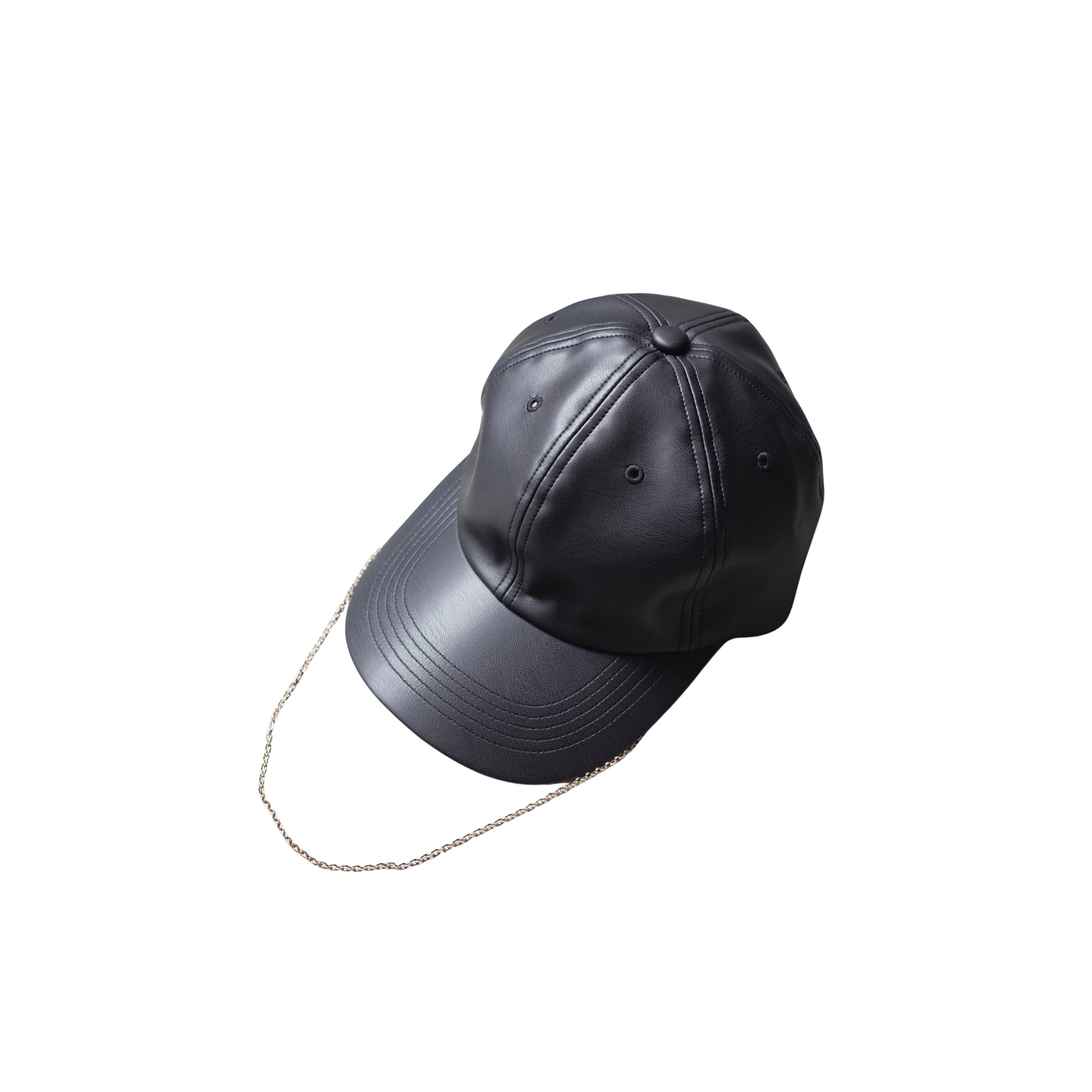 TOR別注 DOUBLE CHAIN LEATHER CAP