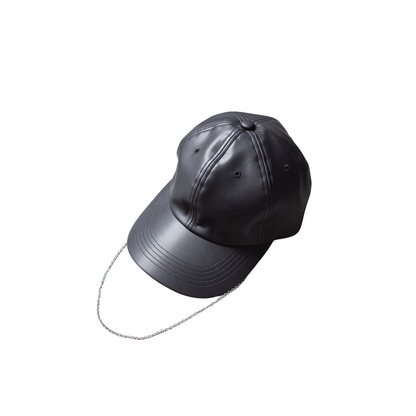 TOR別注 DOUBLE CHAIN LEATHER CAP